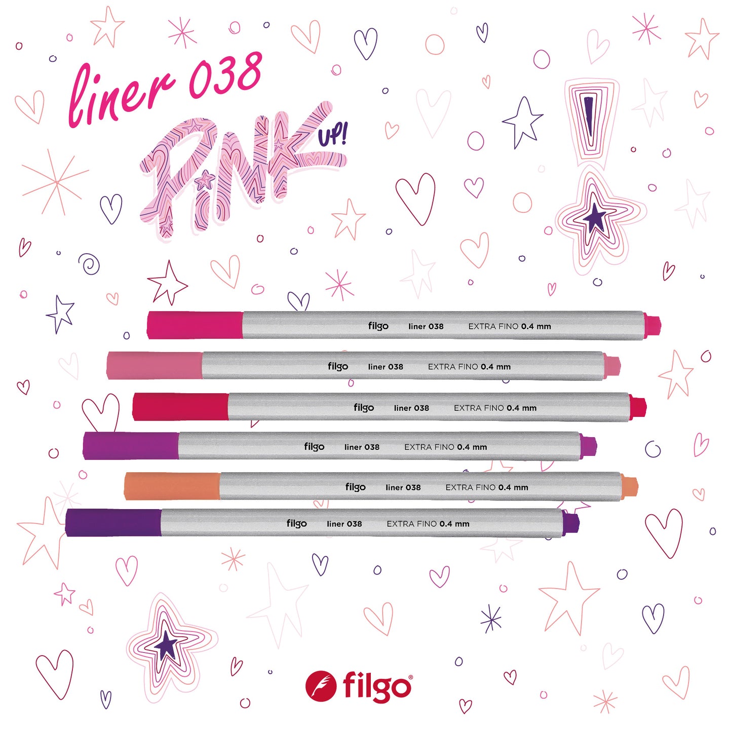 Microfibras Filgo Pink